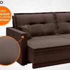 Sofá Astro 2,40m Sem Caixa, Retrátil E Reclinável Velosuede C