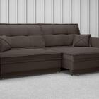 Sofá Astro 2,40m Sem Caixa, Retrátil E Reclinável Velosuede C