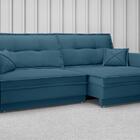 Sofá Astro 2,60m Sem Caixa, Retrátil E Reclinável Velosuede R