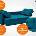 Sofá Astro 2,60m Sem Caixa, Retrátil E Reclinável Velosuede R