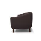 Sofá Atenas 3 Lugares 230cm Marrom