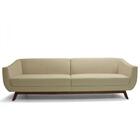 Sofá Atenas 3 Lugares 230cm Rústico Bege