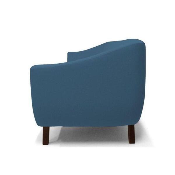 Sofá Atenas 4 Lugares 260cm B170 Azul - Domi