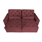 Sofá Austin 2,02m Retrátil, Reclinável Com Molas No Assento E