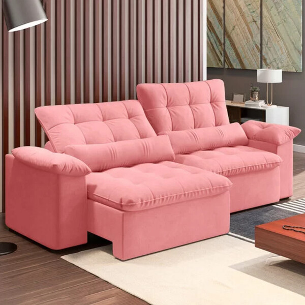 Sofá Austin 200 Cm Retrátil E Reclinável 2 Lugares Liberatti