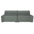 Sofá Austin 3,02m Retrátil, Reclinável Com Molas No Assento E