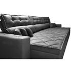 Sofá Austin 3,22m Retrátil, Reclinável Com Molas No Assento E