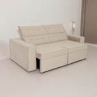 Sofá Austrália 2,20m 3 Lugares Retrátil E Reclinável D35 - Be