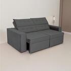 Sofá Austrália 2,50m 4 Lugares Retrátil E Reclinável D35 - Ci