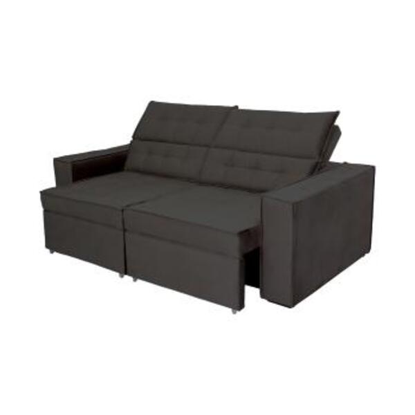 Sofá Austrália 3,00m 5 Lugares Retrátil E Reclinável D35 - Pr