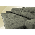 Sofá Austrália 4,12 Mts Retrátil, Reclinável Com Molas E Pill