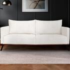 Sofa Aya 2 Lugares Para Sala De Estar 180cm Boucle Ezz