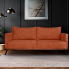 Sofa Aya 2 Lugares Para Sala De Estar 180cm Boucle Ezz