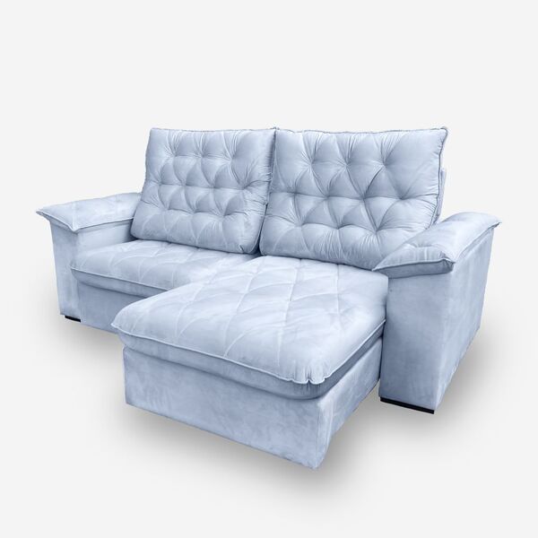 Sofá Bahamas 4 Lugares 2,30 Metros Molas Ensacadas