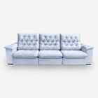 Sofá Bahamas 6 Lugares 3,20 Metros Molas Ensacadas