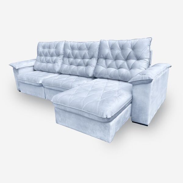 Sofá Bahamas 9 Lugares 4,10 Metros Molas Ensacadas