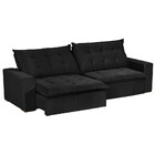 Sofá Bahia Modular 6 Lugares 2,90mt Com Molas Retrátil E Recl