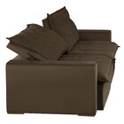 Sofá Bahia Modular 6 Lugares 290cm Com Molas Retrátil E Recli