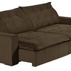 Sofá Bahia Modular 6 Lugares 290cm Com Molas Retrátil E Recli