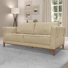 Sofa Balli 2 Lugares 190cm Pes Madeira Linho 222 Ezz