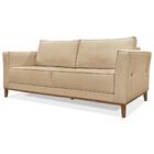 Sofa Balli 2 Lugares 190cm Pes Madeira Linho 222 Ezz