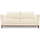 Sofa Balli 3 Lugares 210cm Pes Madeira Linho 223 Ezz