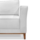 Sofa Balli 3 Lugares 210cm Pes Madeira Linho 223 Ezz