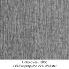 Sofa Balli 3 Lugares 210cm Pes Madeira Linho 223 Ezz