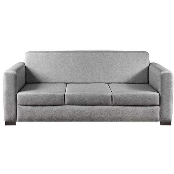 Sofá Basic 3 Lugares Linho Cinza 2,00 M