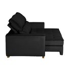 Sofá Baú Retrátil E Reclinável 3 Lugares 190cm Veludo Nobre L