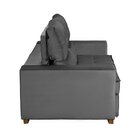 Sofá Baú Retrátil E Reclinável 4 Lugares 220cm Veludo La Plat