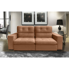 Sofá Bekaa 2 Lugares 1,90 Metros Veludo - 20 Terracota