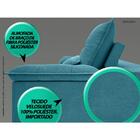 Sofá Bergamo 2,10m Assento Retrátil E Reclinável Velosuede Tu