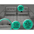 Sofá Bergamo 2,50m Assento Retrátil E Reclinável Velosuede Gr