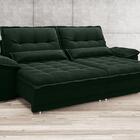 Sofá Bergamo 2,50m Assento Retrátil E Reclinável Velosuede Ve