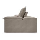 Sofá Bergamo 2,70m Assento Retrátil E Reclinável Velosuede Be