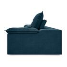 Sofá Bergamo 2,70m Assento Retrátil E Reclinável Velosuede Ro