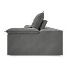 Sofá Bergamo 2,90m Assento Retrátil E Reclinável Velosuede Gr