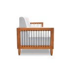 Sofá Bex 2 Lugares 160 Cm Linho Rústico Grigio Cinza Claro