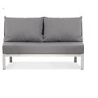 Sofa Bogarim De Aluminio Para Jardim Piscina Sala Varanda