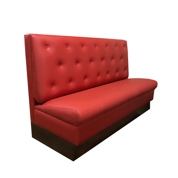 Sofá Booth 1,20m Estofado D28 Para Bares E Restaurantes - Ver