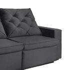 Sofá Boston 270cm - Cinza Chumbo