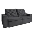 Sofá Boston 270cm - Cinza Chumbo