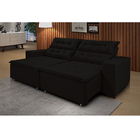 Sofá California Bipartido 6 Lugares 4,00m Retrátil E Reclináv