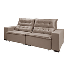 Sofá California Bipartido 6 Lugares 4,12m Retrátil E Reclináv