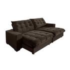 Sofá Califórnia Retrátil E Reclinável 3 Lugares 2,10m Com Mol