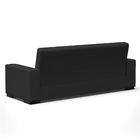 Sofá Cama 02 Lugares Lisboa Corino Pés De Madeira - D'rossi -