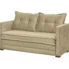 Sofa Cama 02 Lugares Londres Suede Bege Dmonegatto
