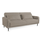 Sofá Cama 03 Lugares Angel Veludo Pés Tabaco - D'rossi - Graf