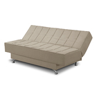 Sofá Cama 1,80m 3 Lugares Barbara Suede Bege Adonai Estofados